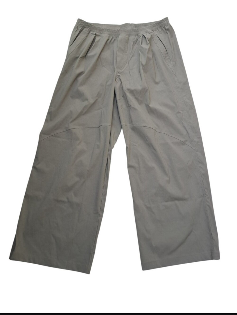 Wide-Leg Women's Pants in Sage Green